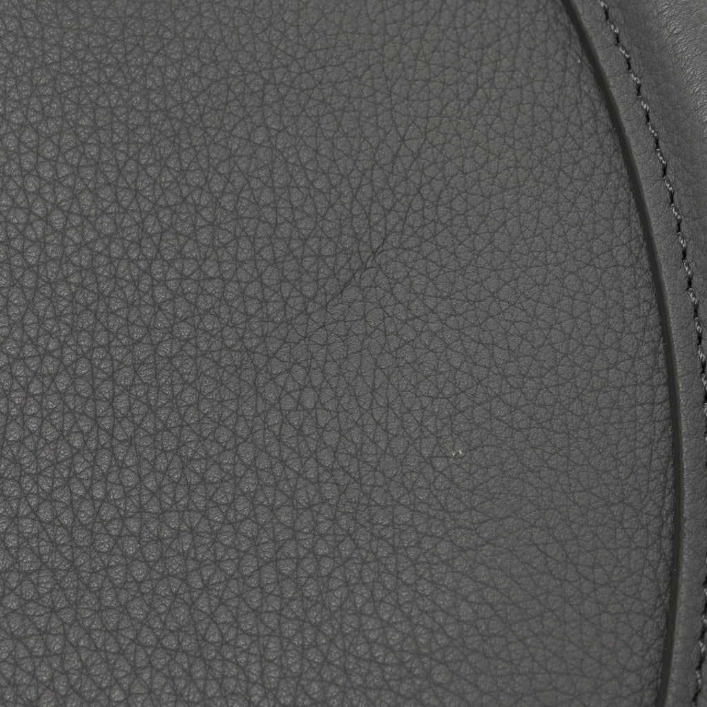 Baby Drummed Calfskin Micro Luggage Kohl