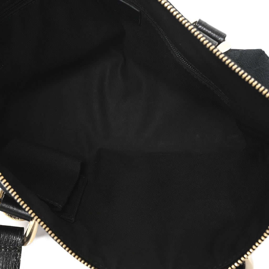 Monogram Small Abbey Tote Black