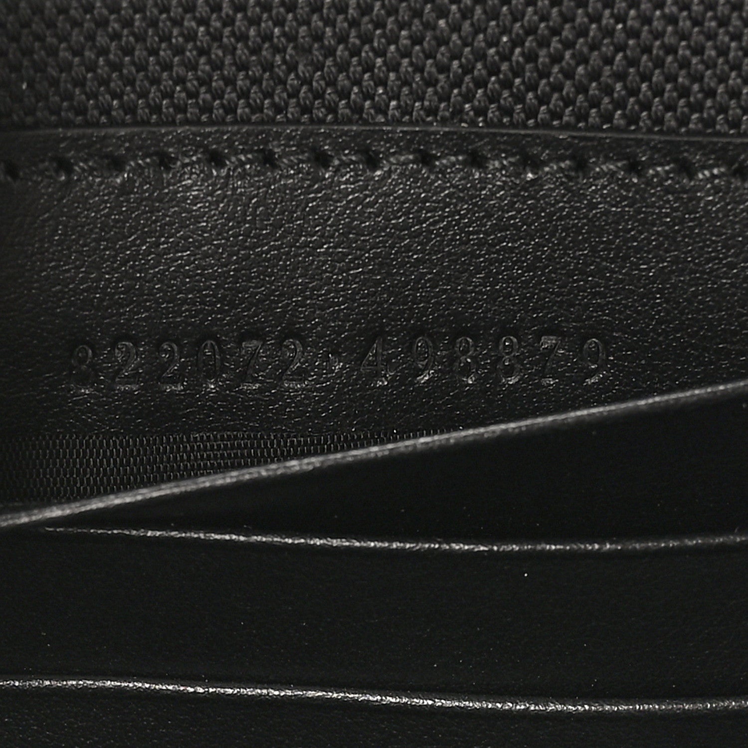 GG Supreme Monogram Web Small Shoulder Bag Black Grey