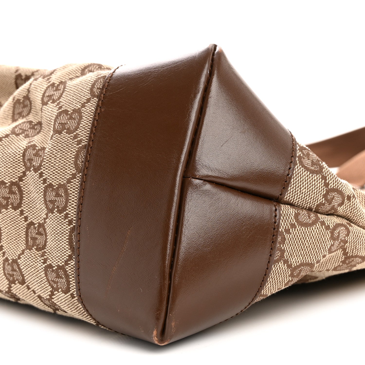 Monogram Tote Bag Brown
