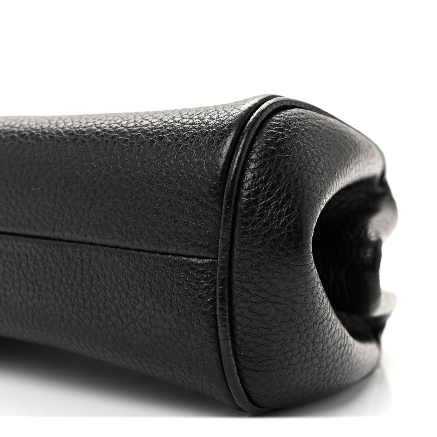 Calfskin Small Gancini Crossbody Black