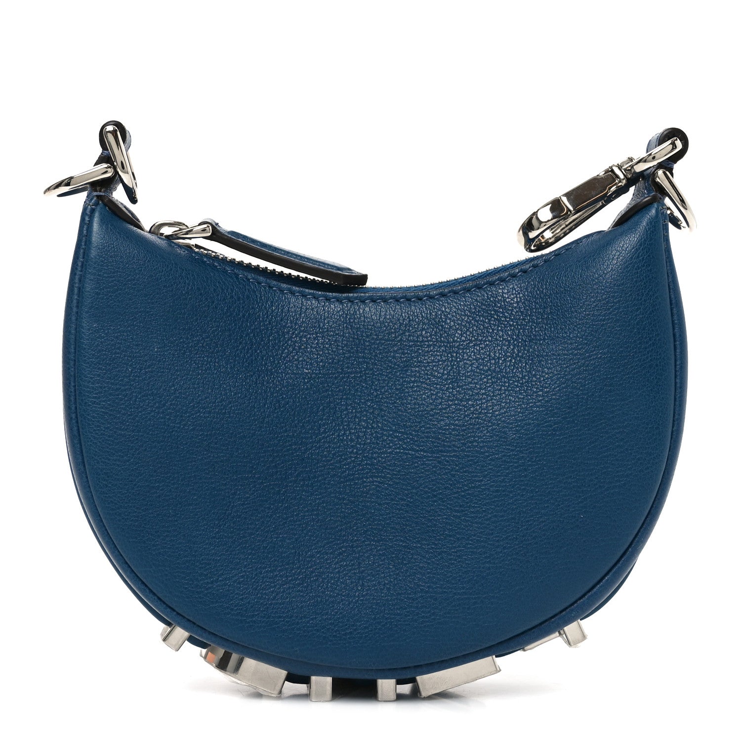 Vitello Grace Matte Nano Fendigraphy Hobo Charm Mirto