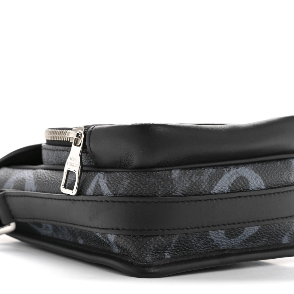 Monogram Pastel Nano Amazone Messenger Black