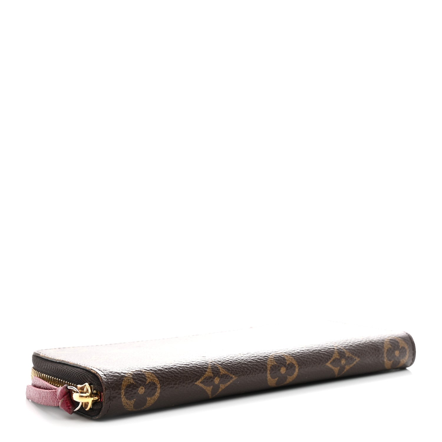 Monogram Clemence Wallet Fuchsia