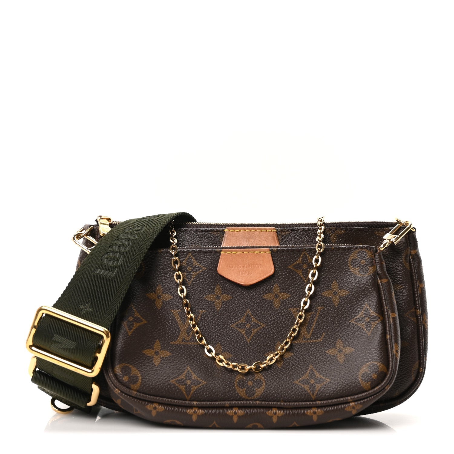 Monogram Multi Pochette Accessories Kaki