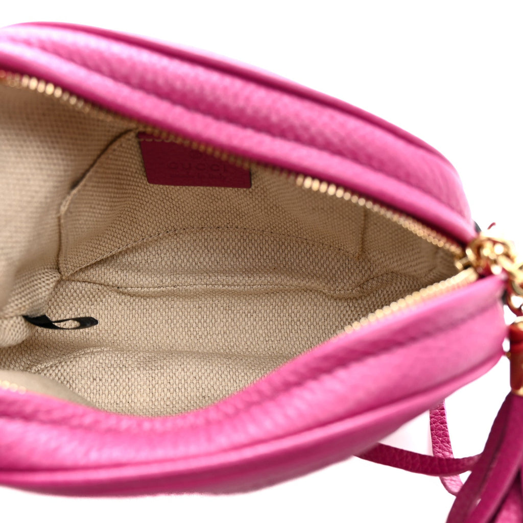 Cellarius Calfskin Mini Soho Chain Bag Bright Bouganville