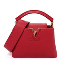 Taurillon Mini Capucines Scarlet