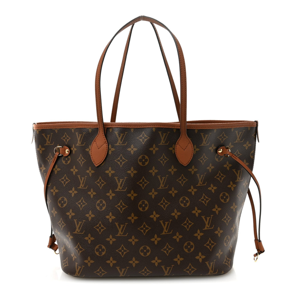 Monogram Calfskin Neo Neverfull Inside Out MM Tan