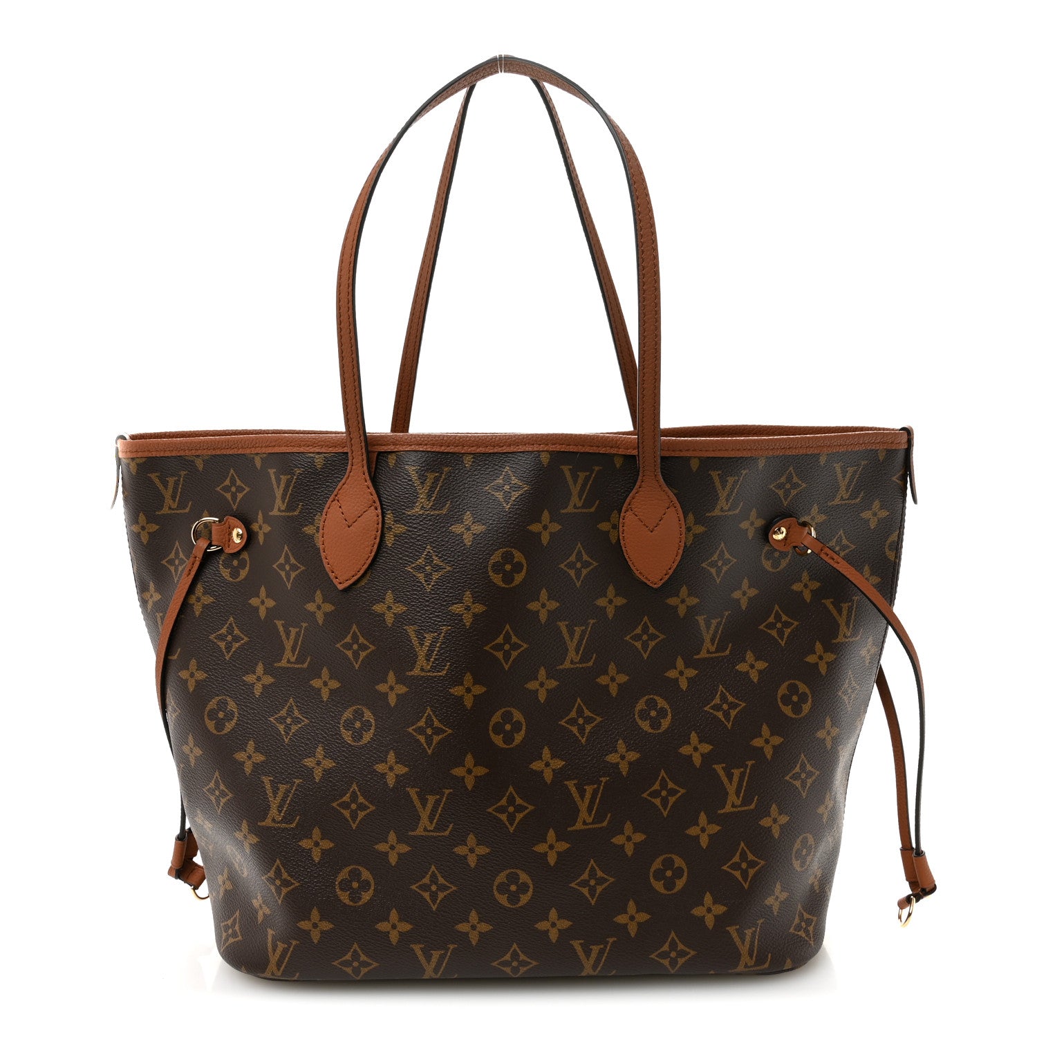 Monogram Calfskin Neo Neverfull Inside Out MM Tan