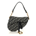 Oblique Saddle Bag Blue