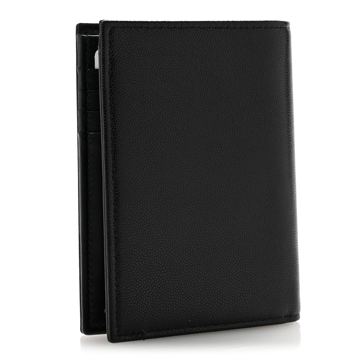 Caviar Timeless Passport Holder Black