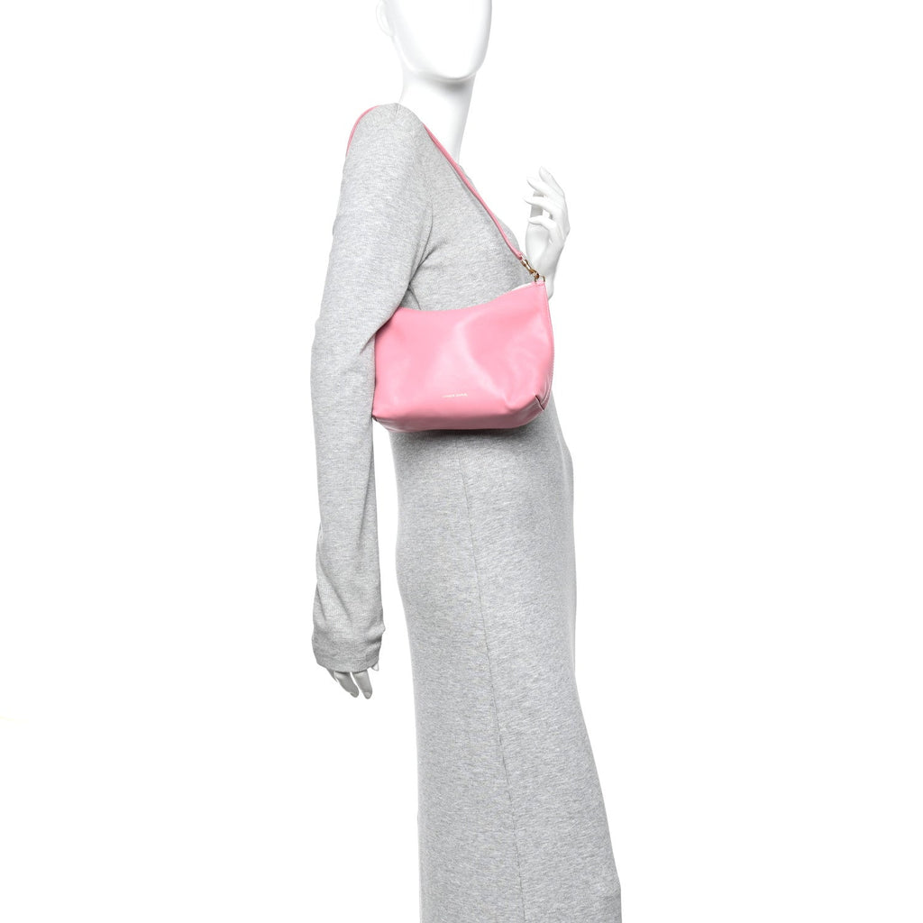 Lambskin Hera Crossbody Bag Flamingo