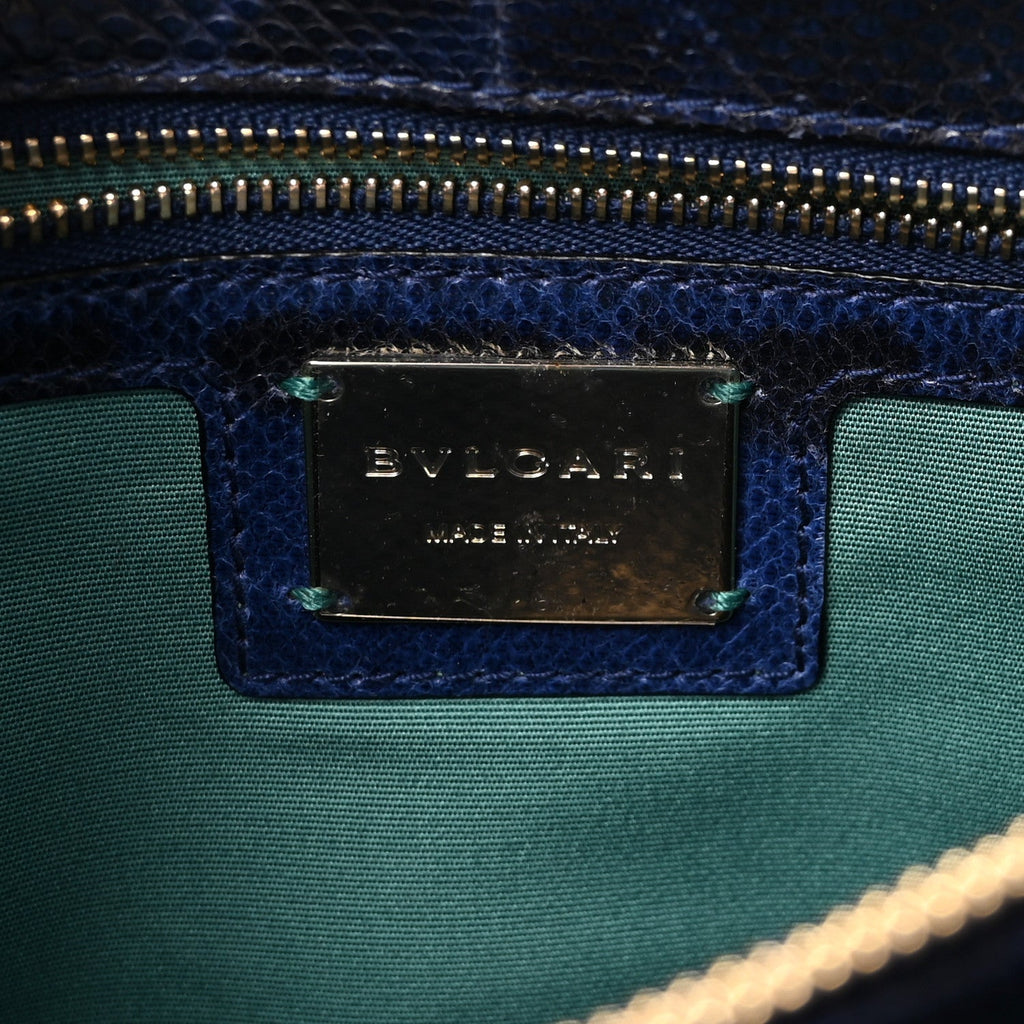 Karung Serpenti Forever Crossbody Dark Blue