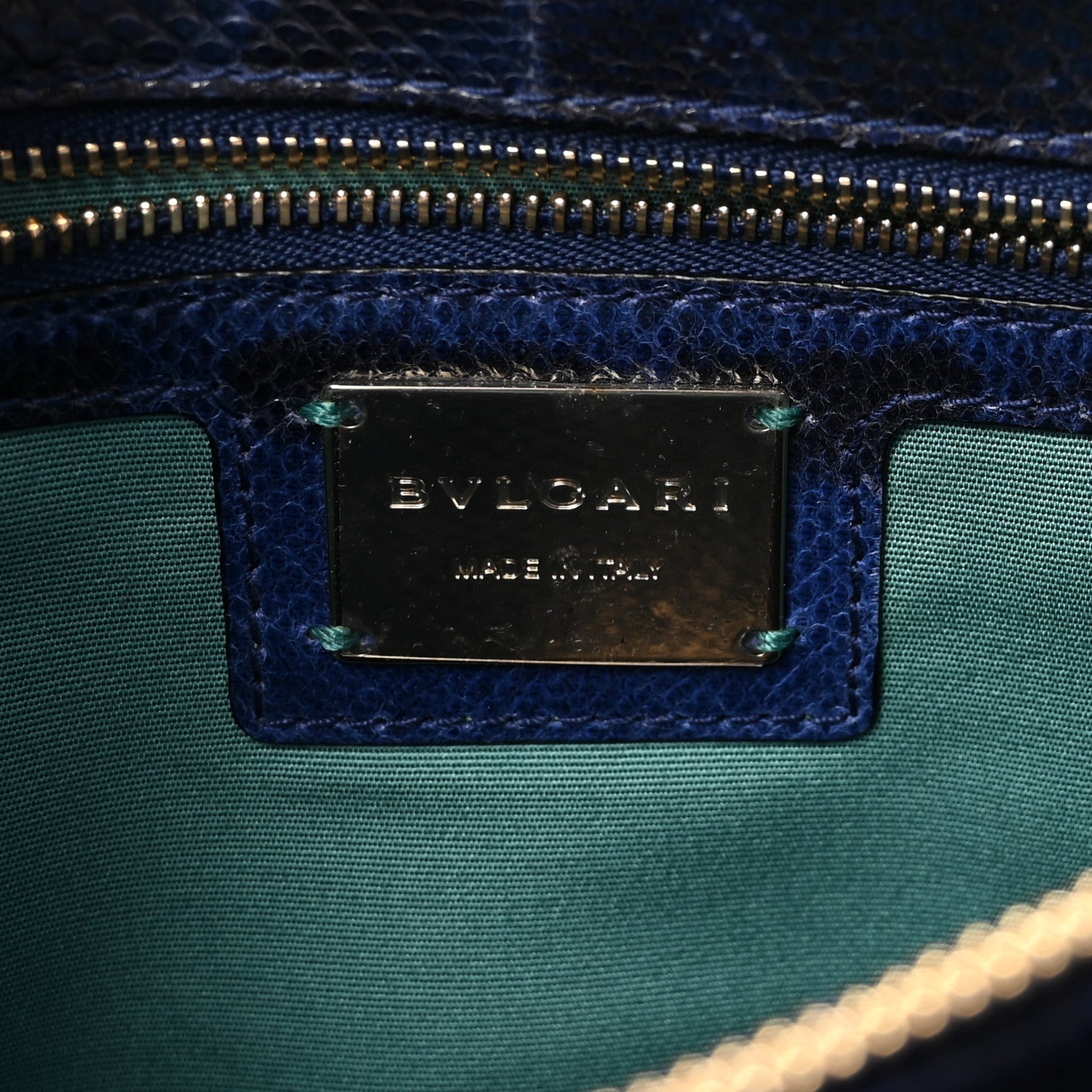 Karung Serpenti Forever Crossbody Dark Blue