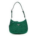 Satin Crystal Cleo Adjustable Strap Shoulder Bag Mango