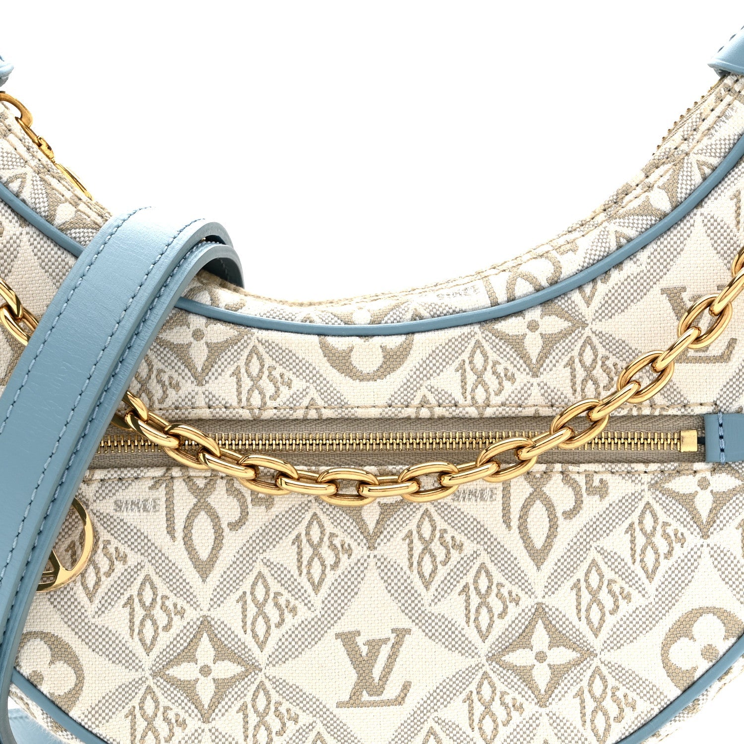 Jacquard Since 1854 Loop White Blue