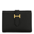 Epsom Tri-Fold Compact Bearn Wallet Black
