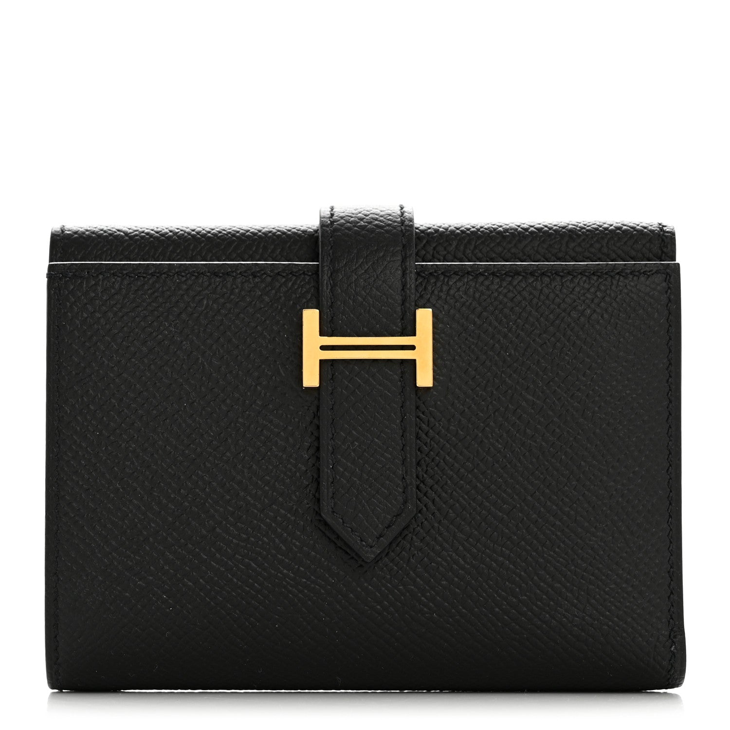 Epsom Tri-Fold Compact Bearn Wallet Black
