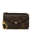 Monogram Recto Verso  Holder Black