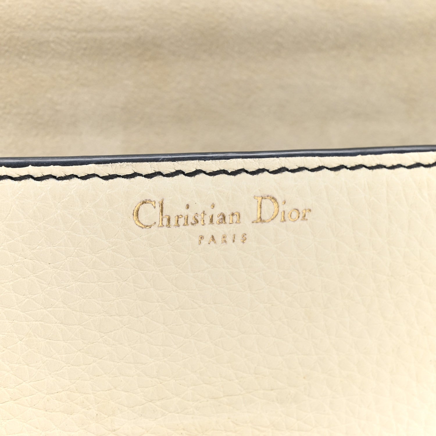 Calfskin Dioraddict Top Handle White
