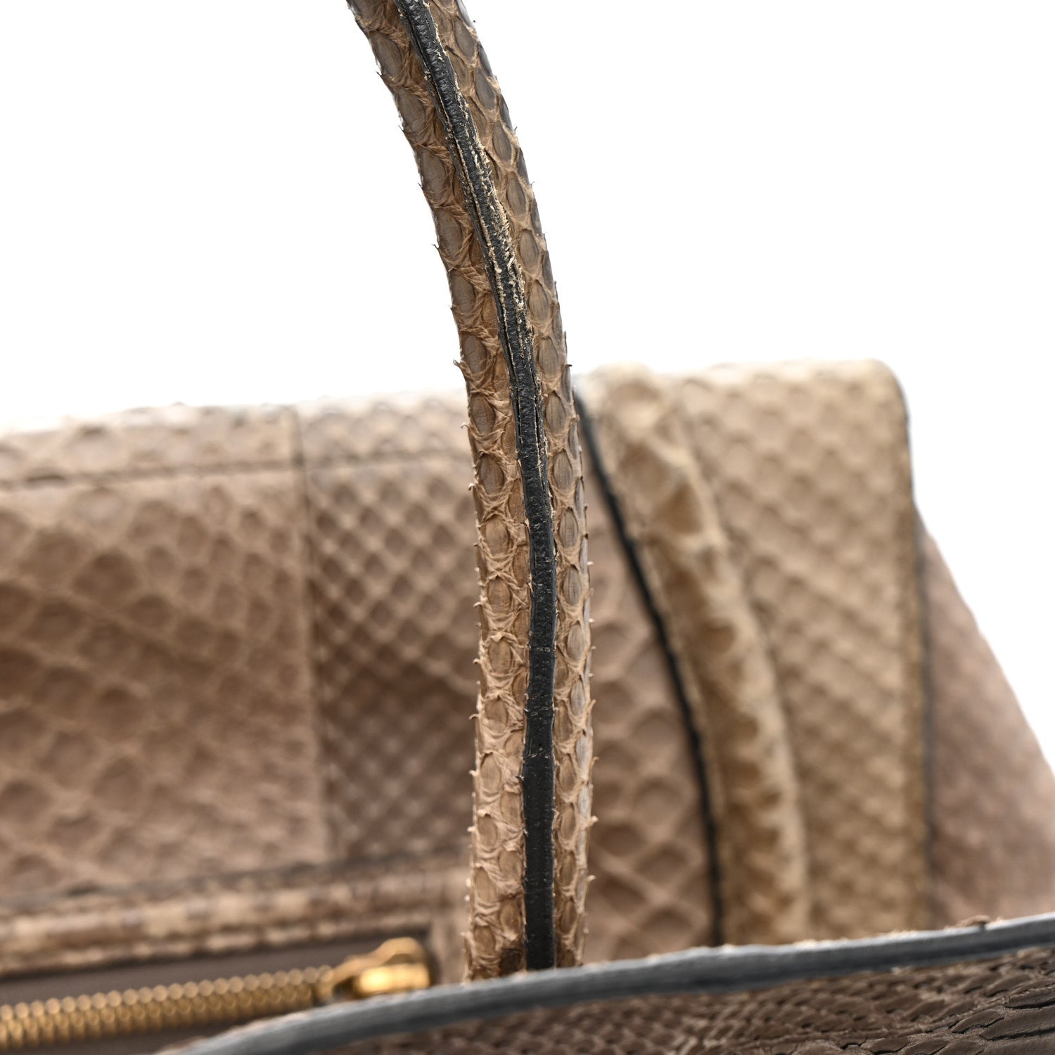 Snakeskin Mini Luggage Grey