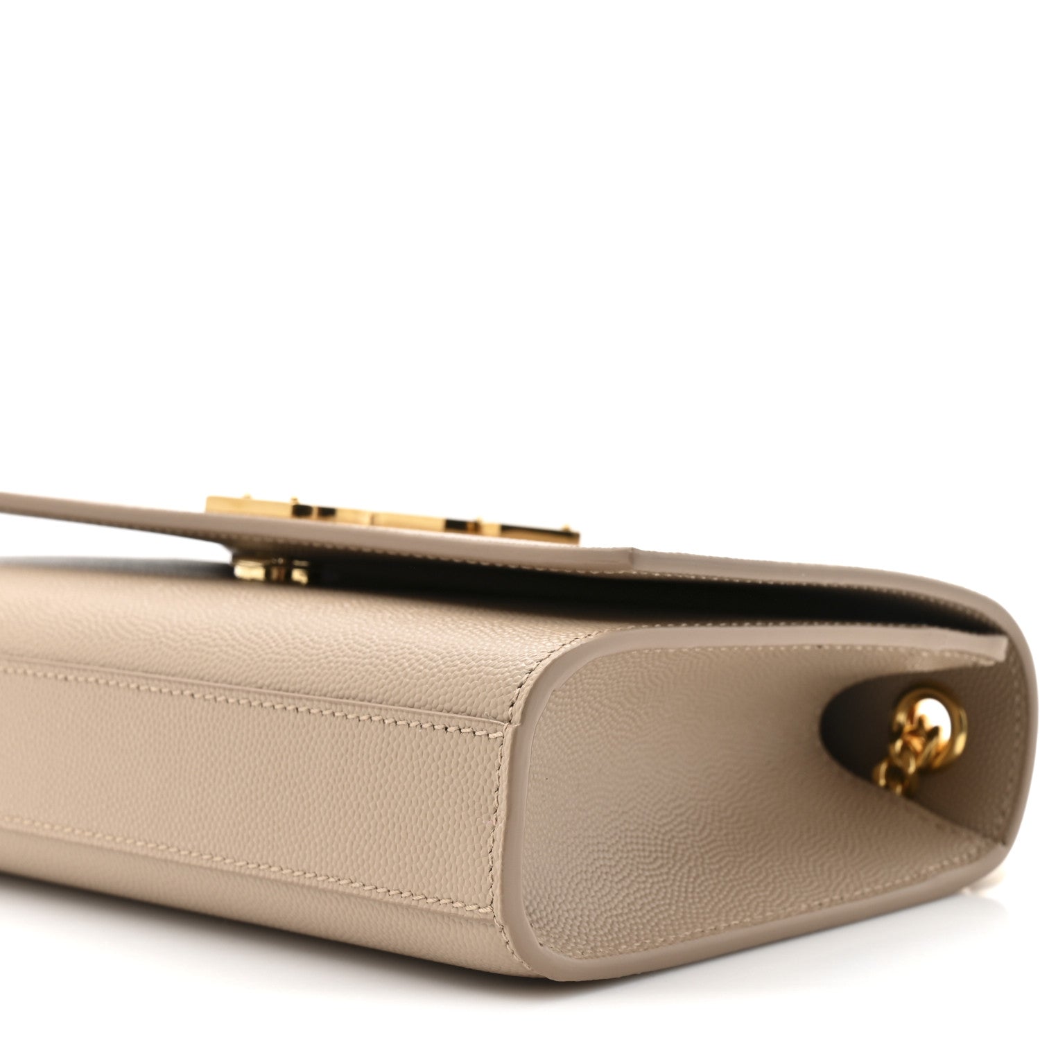 Grain De Poudre Small Monogram Kate Satchel Dark Beige