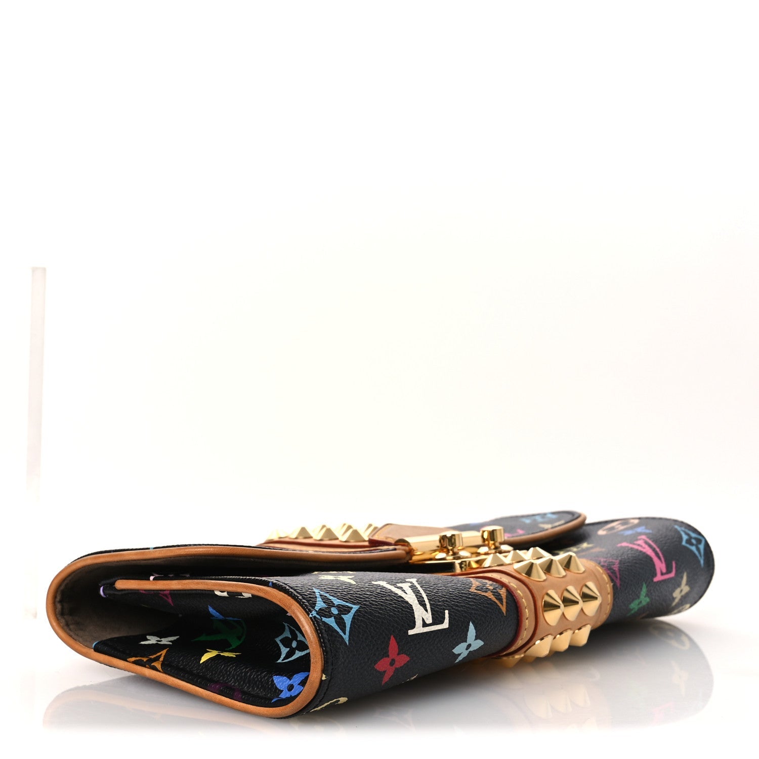 Monogram Multicolor Courtney Clutch Black