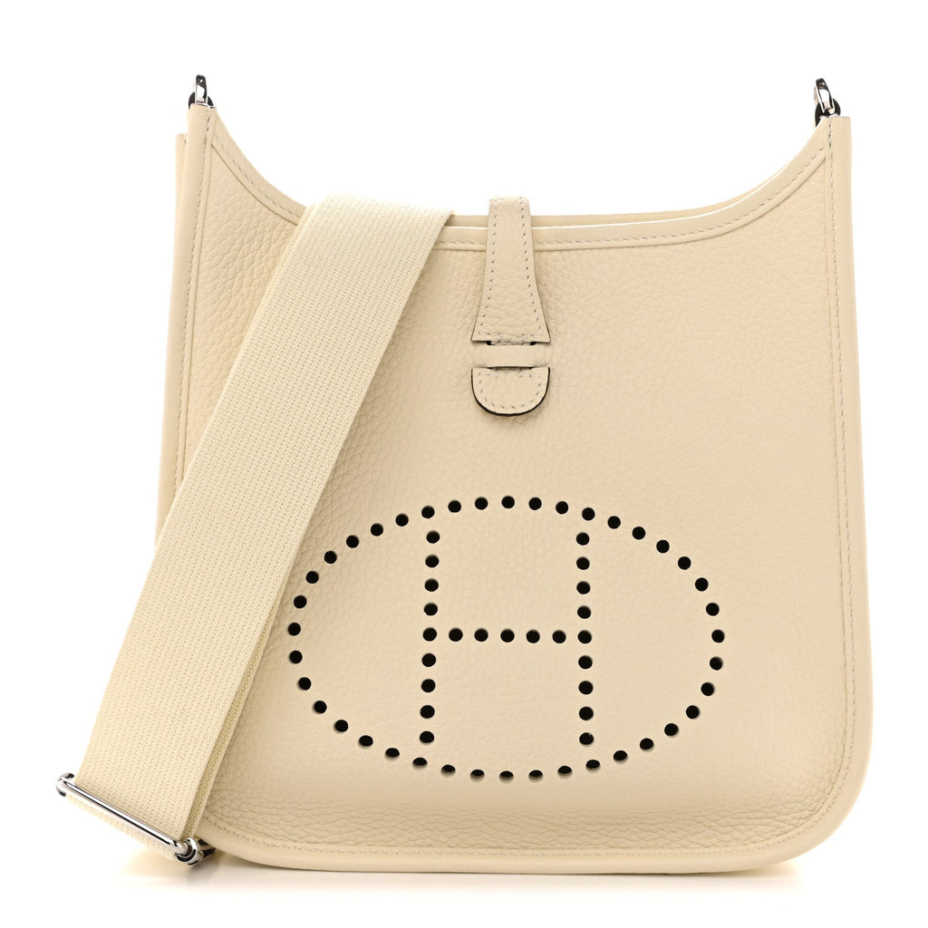 Taurillon Clemence Evelyne 23 Poche III Cream