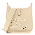 Taurillon Clemence Evelyne 23 Poche III Cream