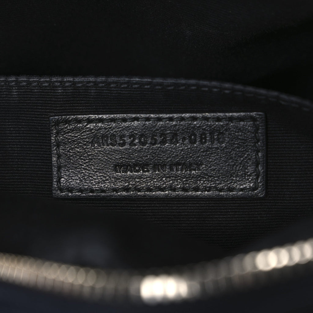 Calfskin Matelasse Monogram Lou Camera Bag Deep Marine