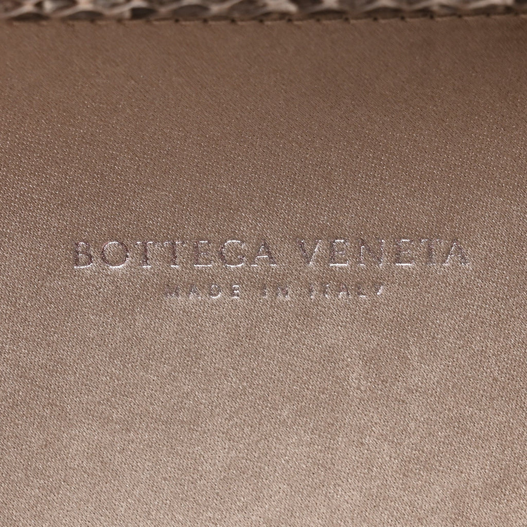 Satin Intreccio Impero Ayers Knot Taupe