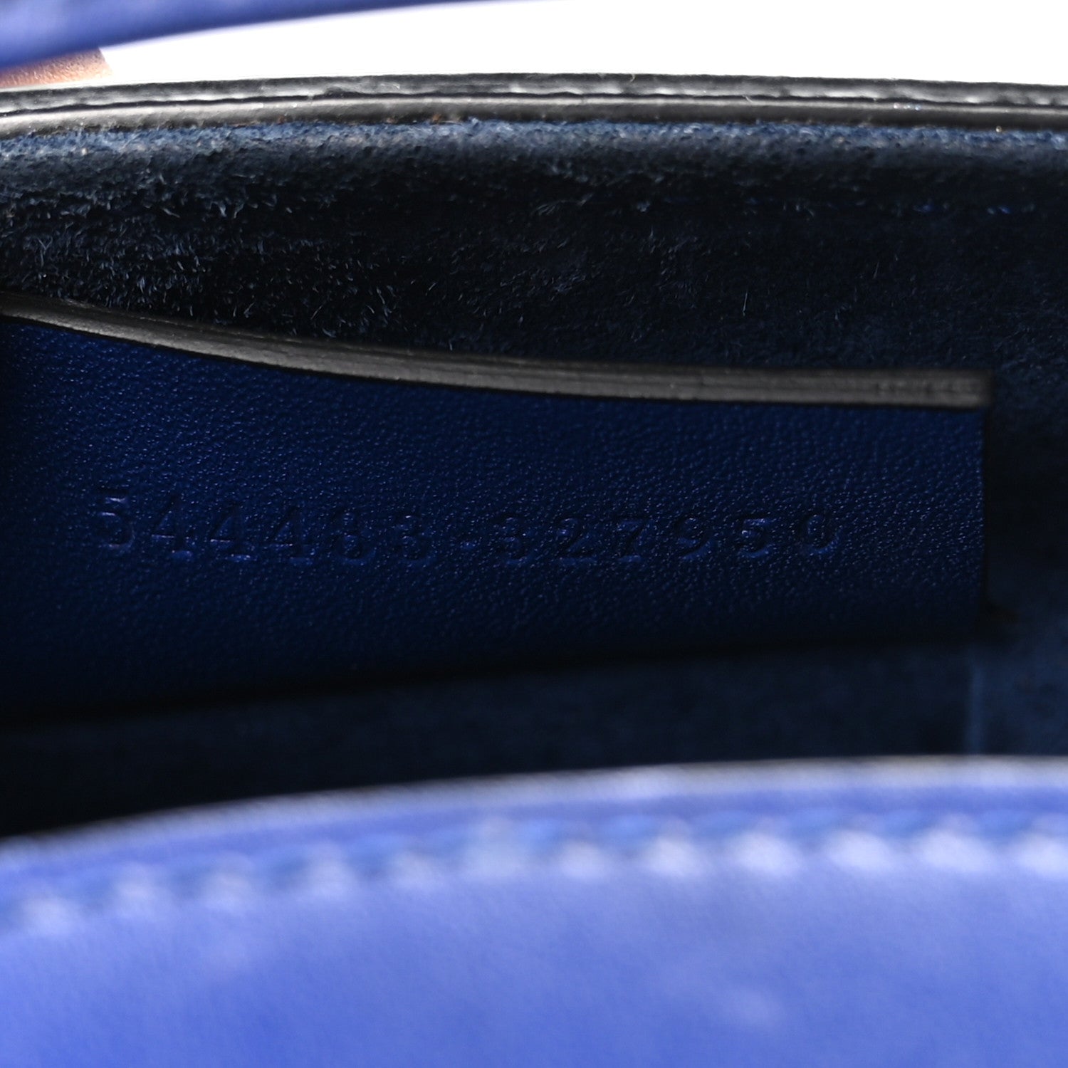 Calfskin Mini Heroine Royal Blue