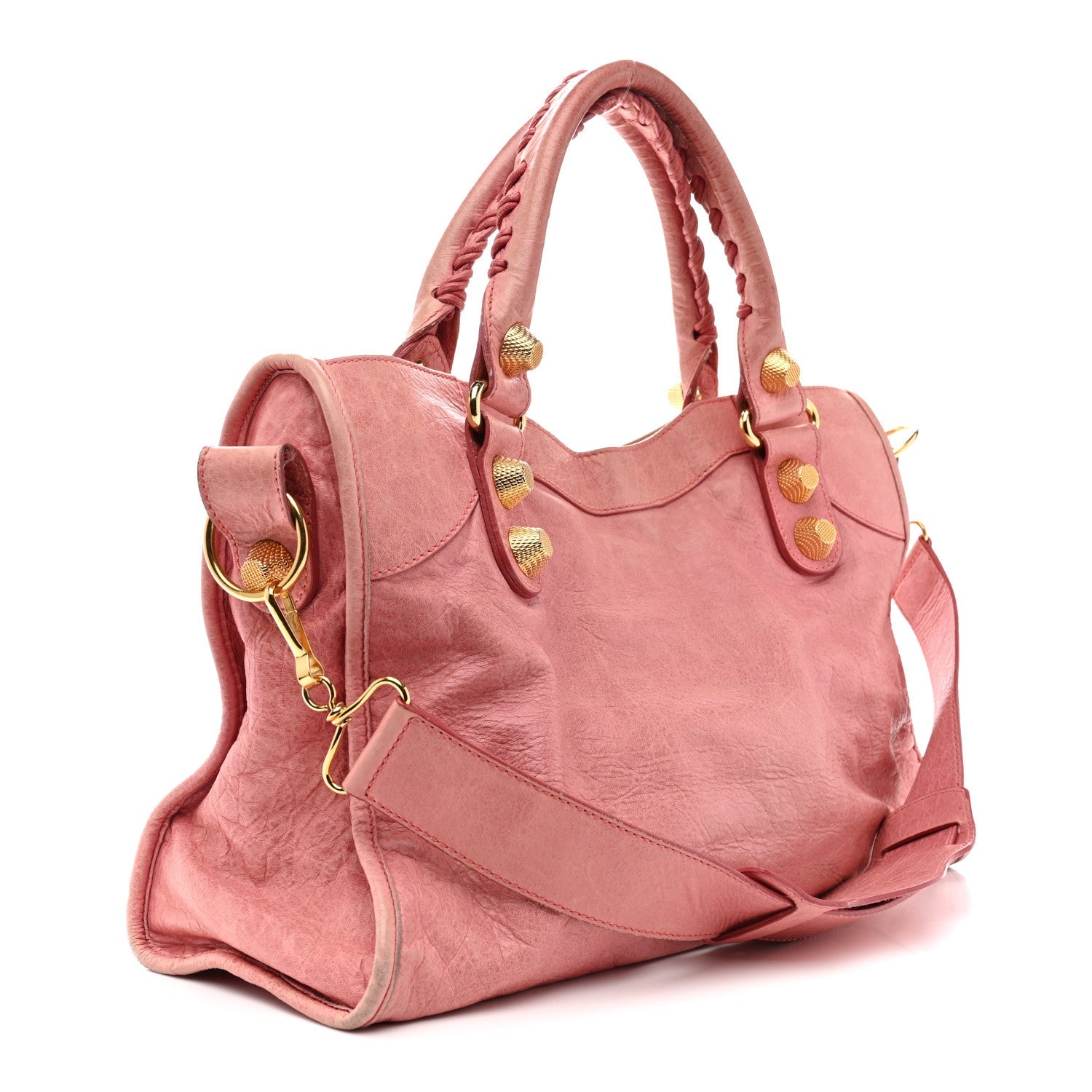 Agneau Giant 21 Gold Hardware City Bubblegum