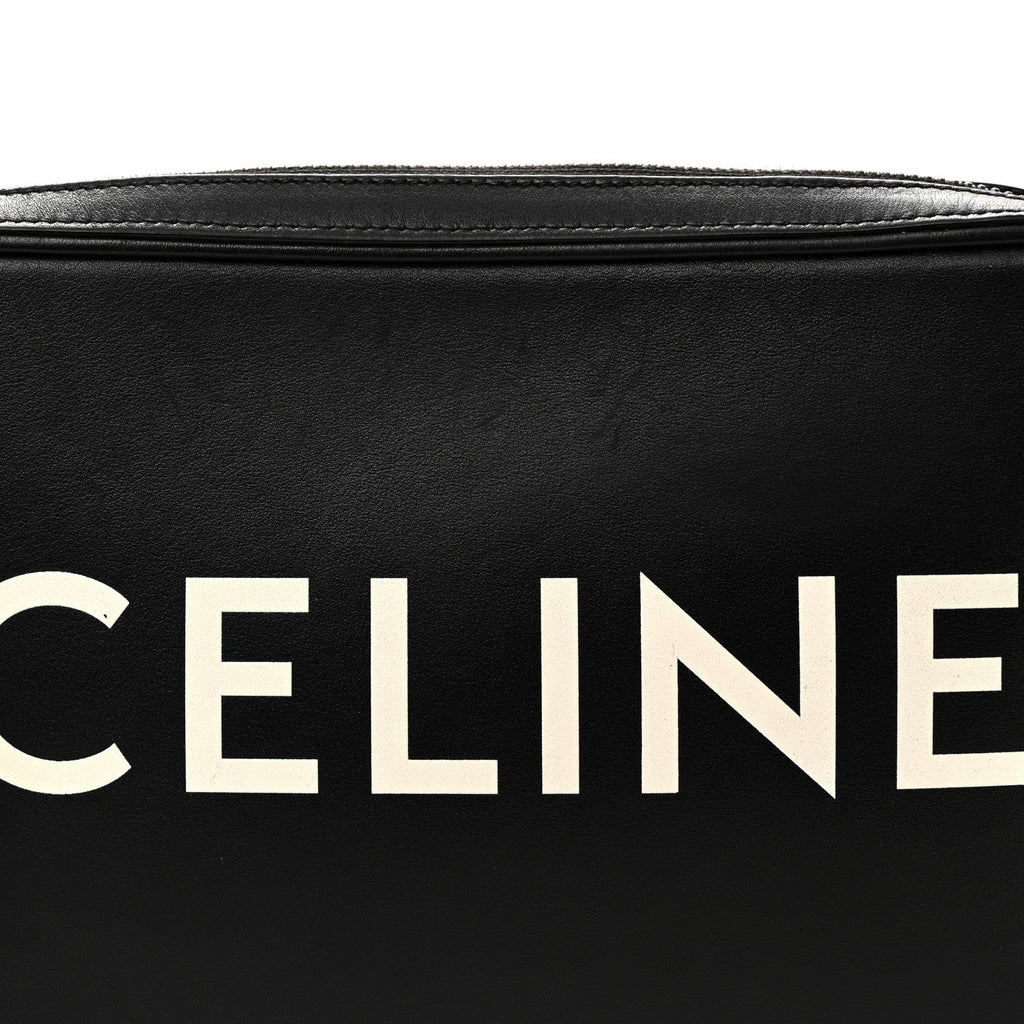 Smooth Calfskin Medium Messenger Bag Black