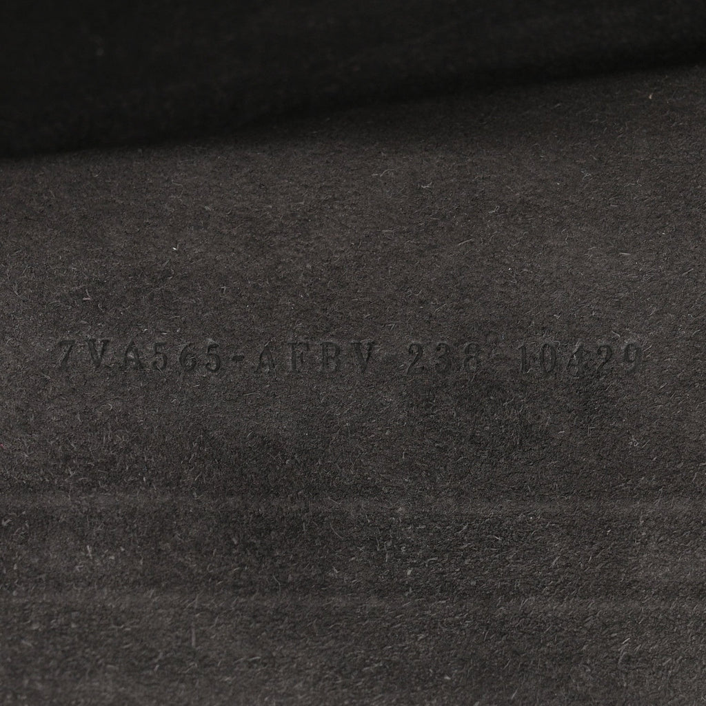 Recycled Fabric Jacquard Vitello King FF 1974 Baguette Soft Trunk Asfalto Black Fiordaliso