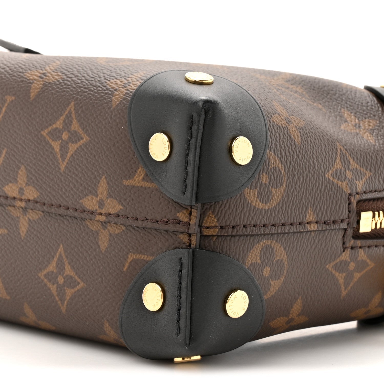 Monogram Petite Malle Souple Black
