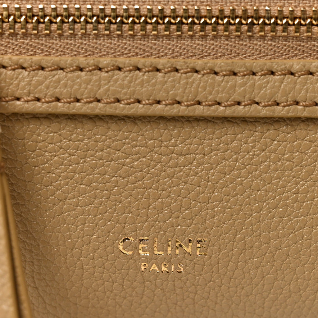Grained Calfskin Small New Luggage Sandcastle