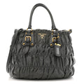 Tessuto Nylon Gaufre Tote Ardesia