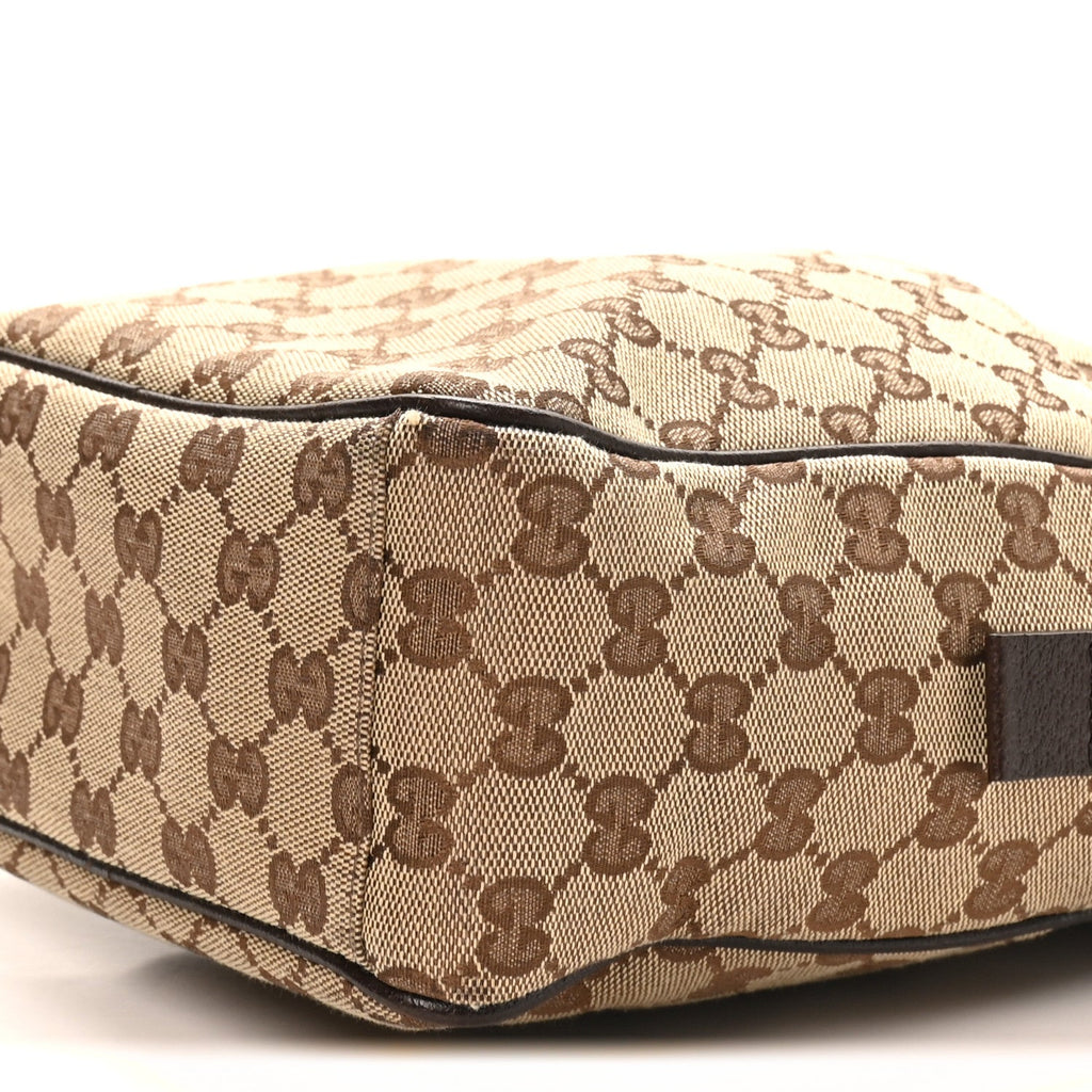 Monogram Messenger Bag Brown