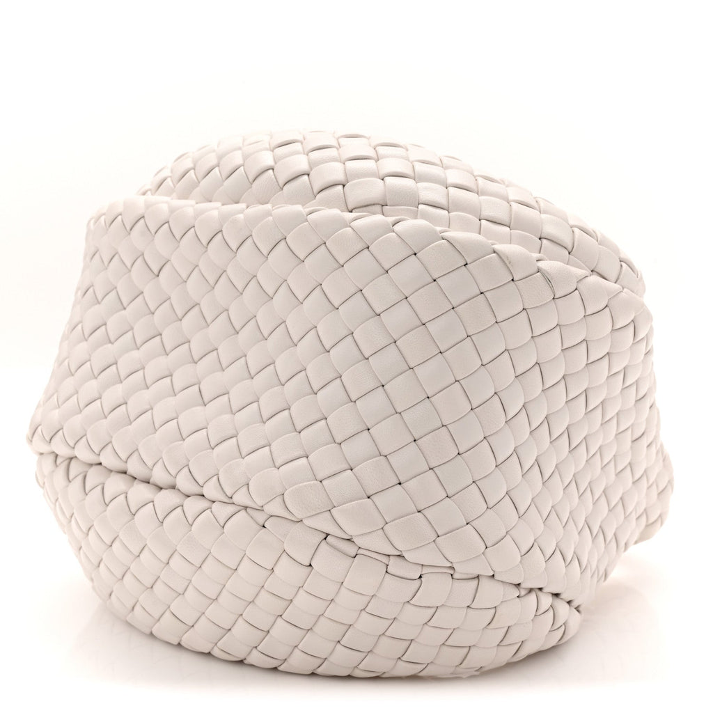 Lambskin Intrecciato Padded Mini Jodie Chalk