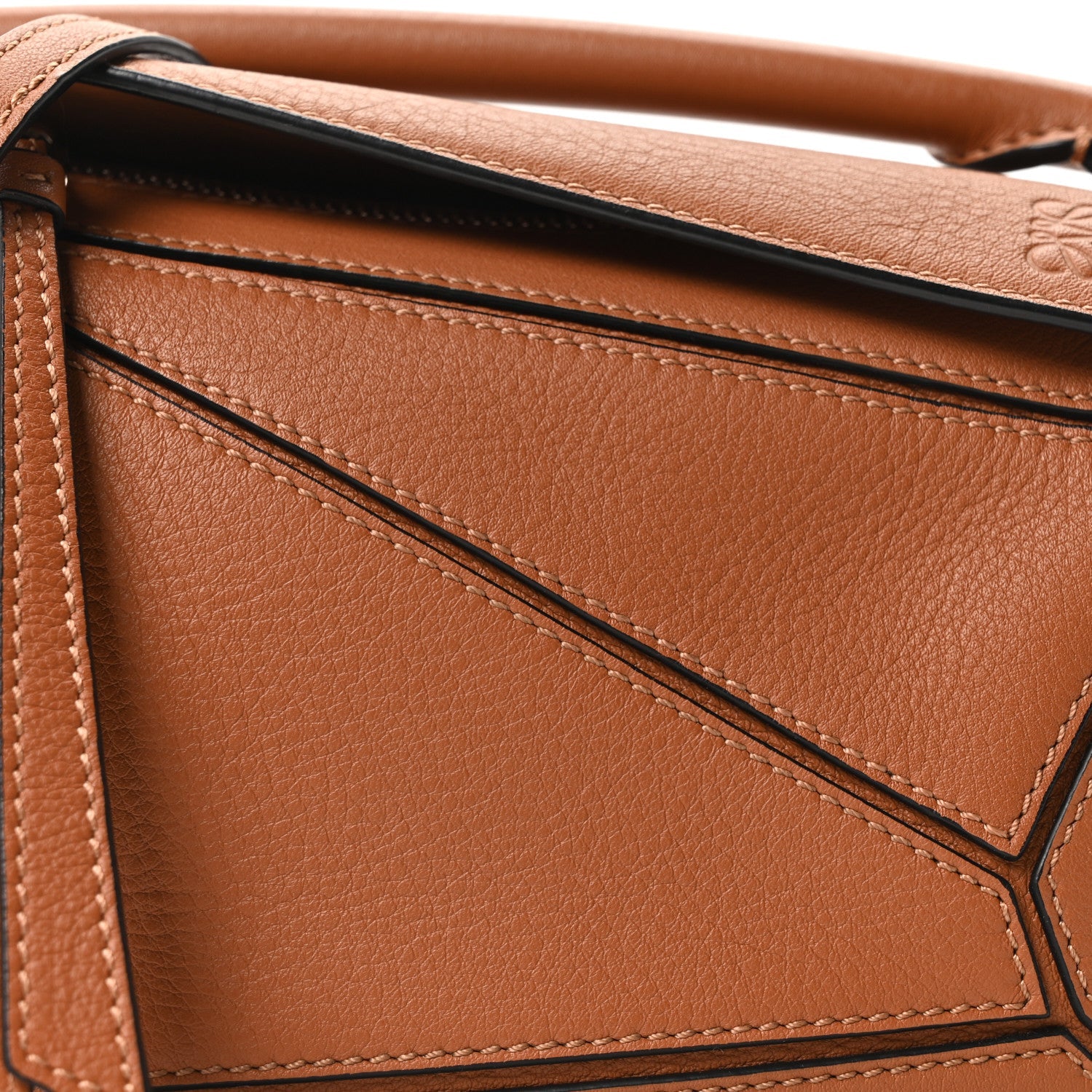 Calfskin Mini Puzzle Bag Tan