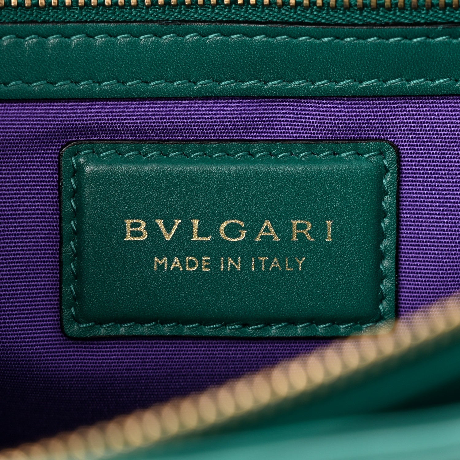 Calfskin Serpenti Forever Shoulder Bag Emerald Green