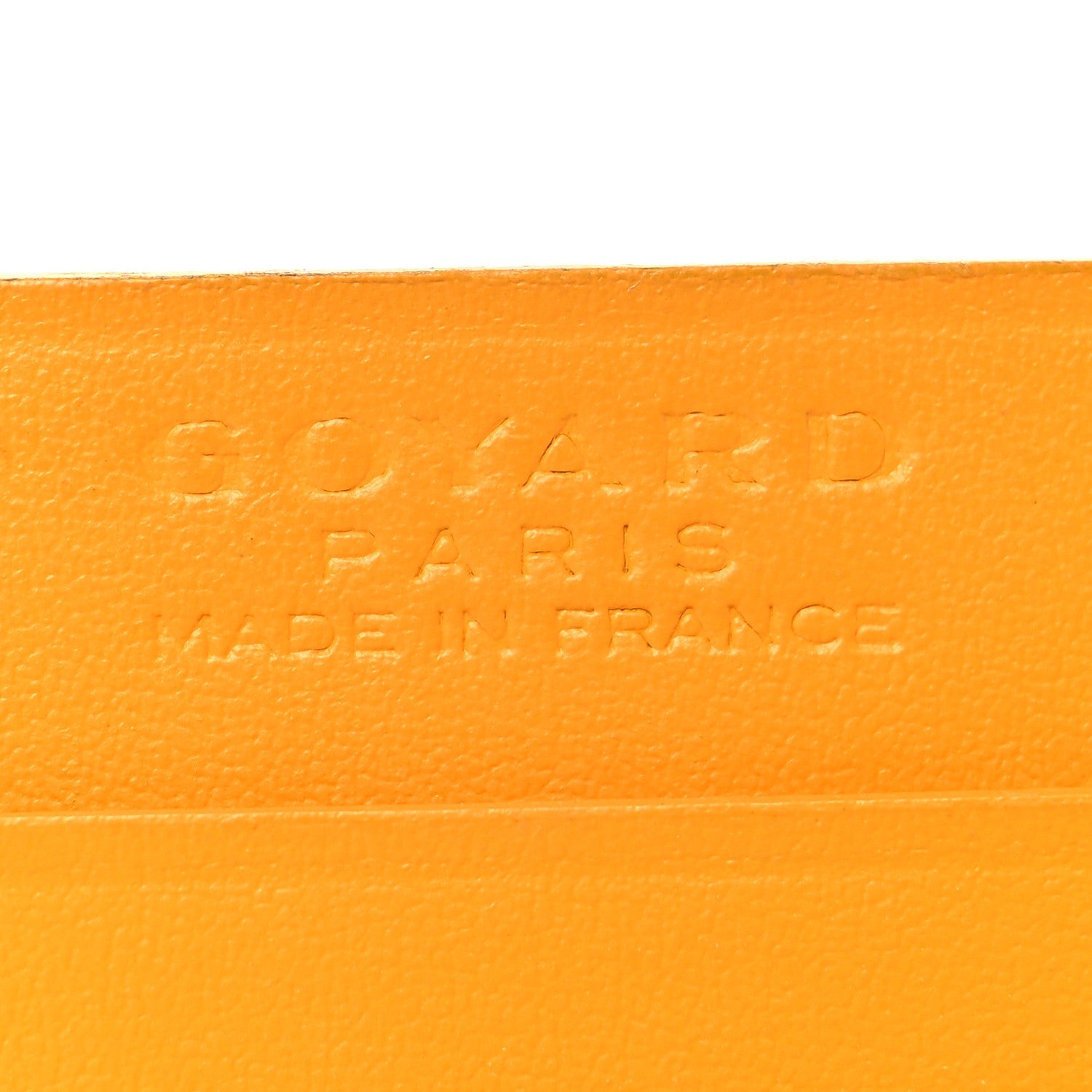 Goyardine Saint Sulpice  Holder Yellow