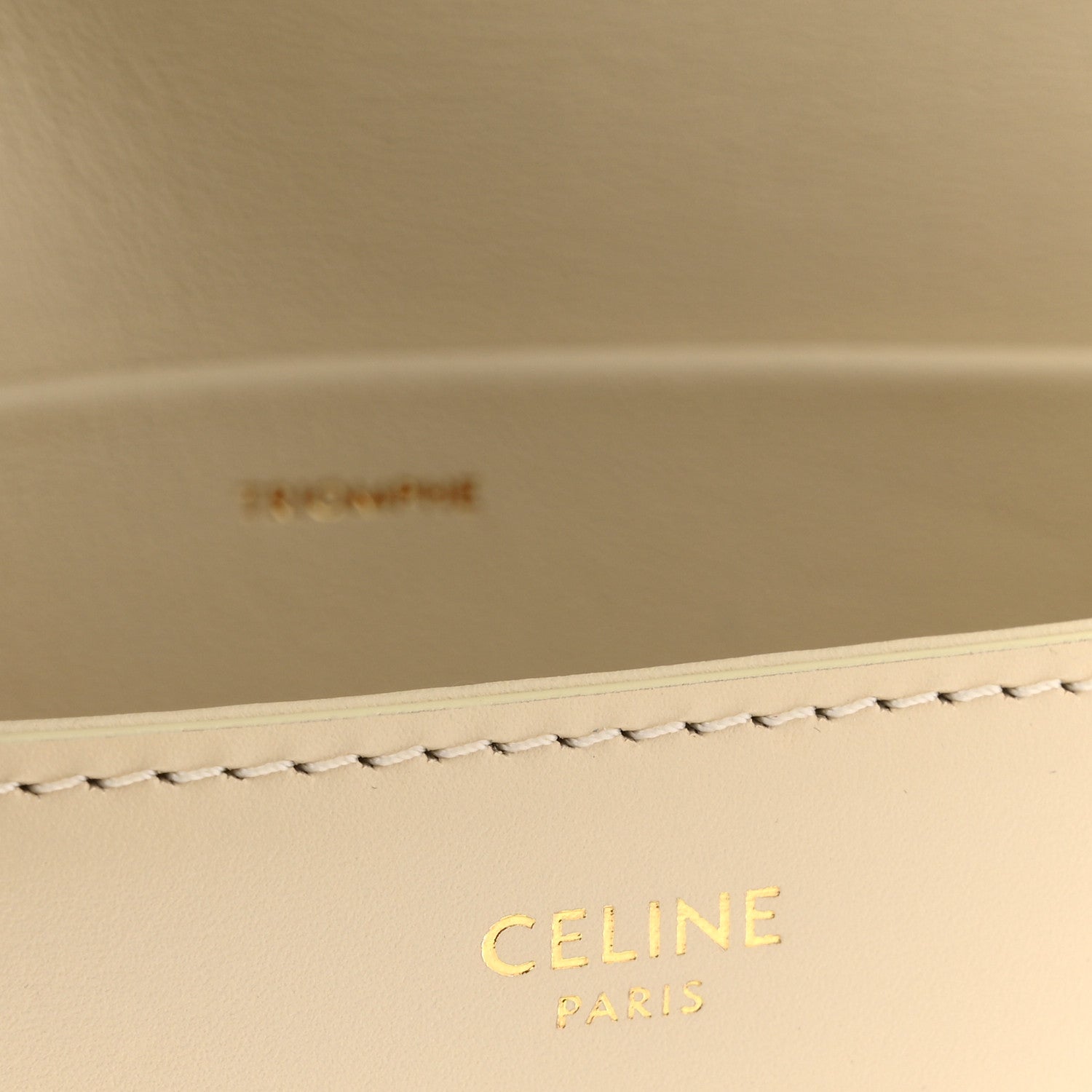 Shiny Calfskin Nano Triomphe Nude