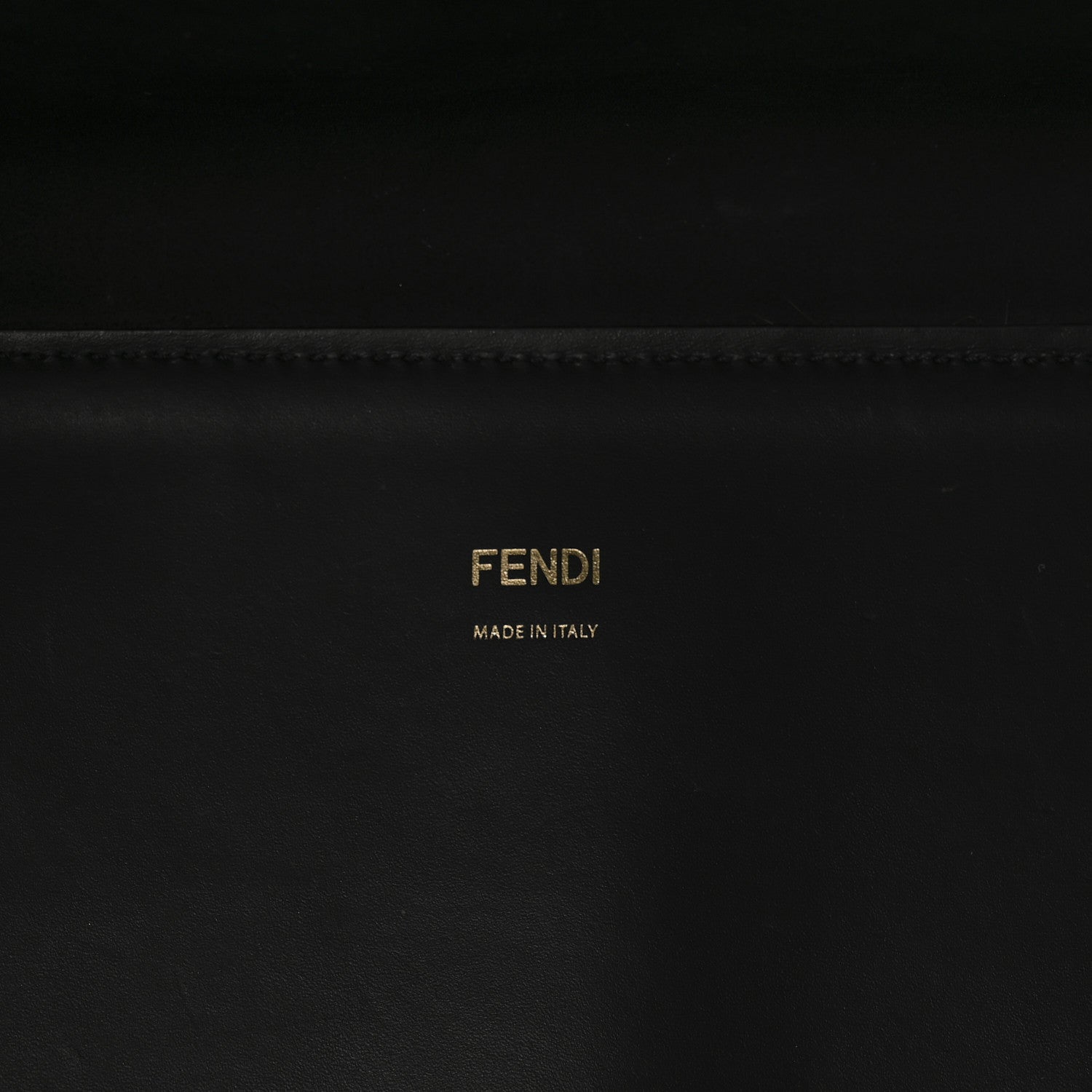 Vitello King Plexiglass Medium Fendi Sunshine Shopper Tote Black