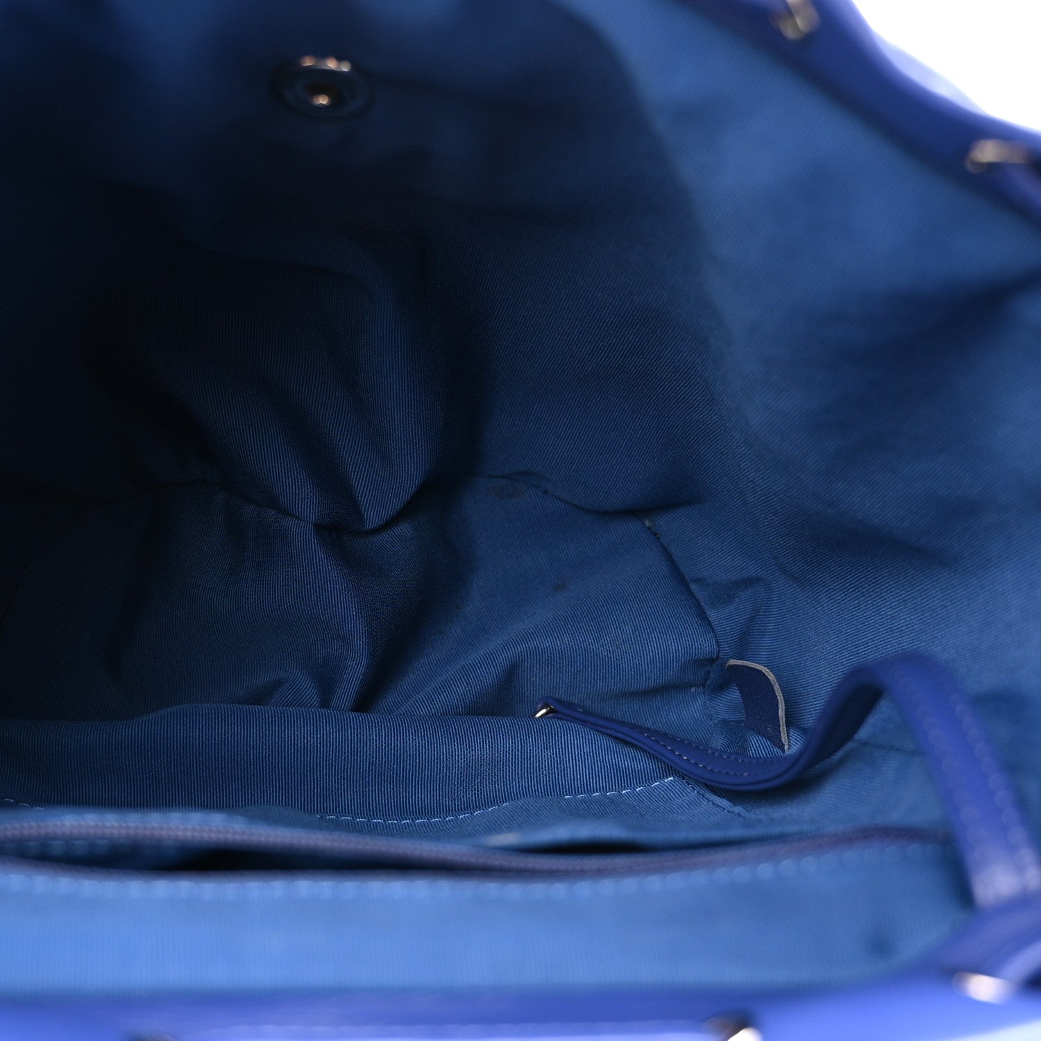 Lambskin Quilted Large Urban Spirit Backpack Blue