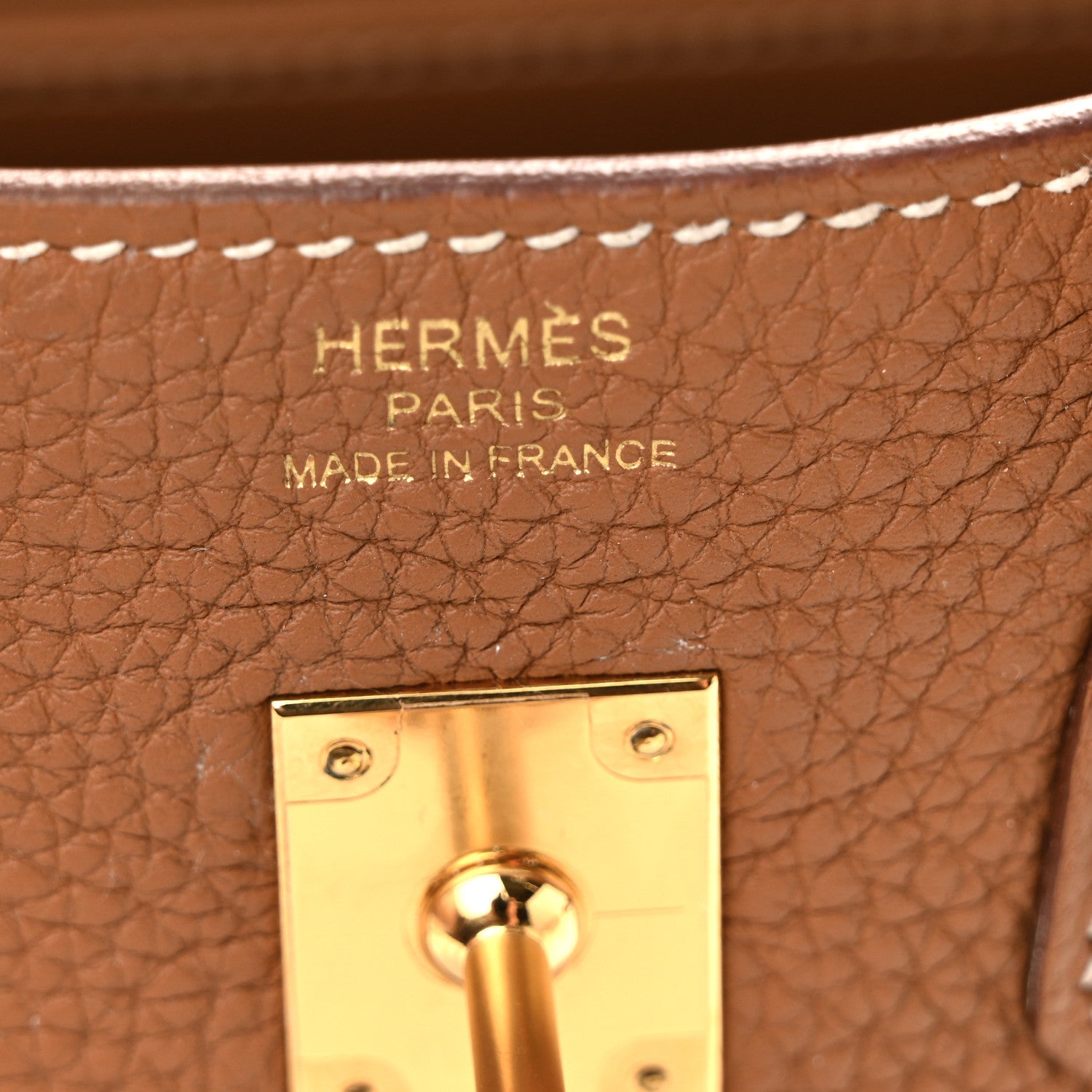 Togo Birkin 25 Gold
