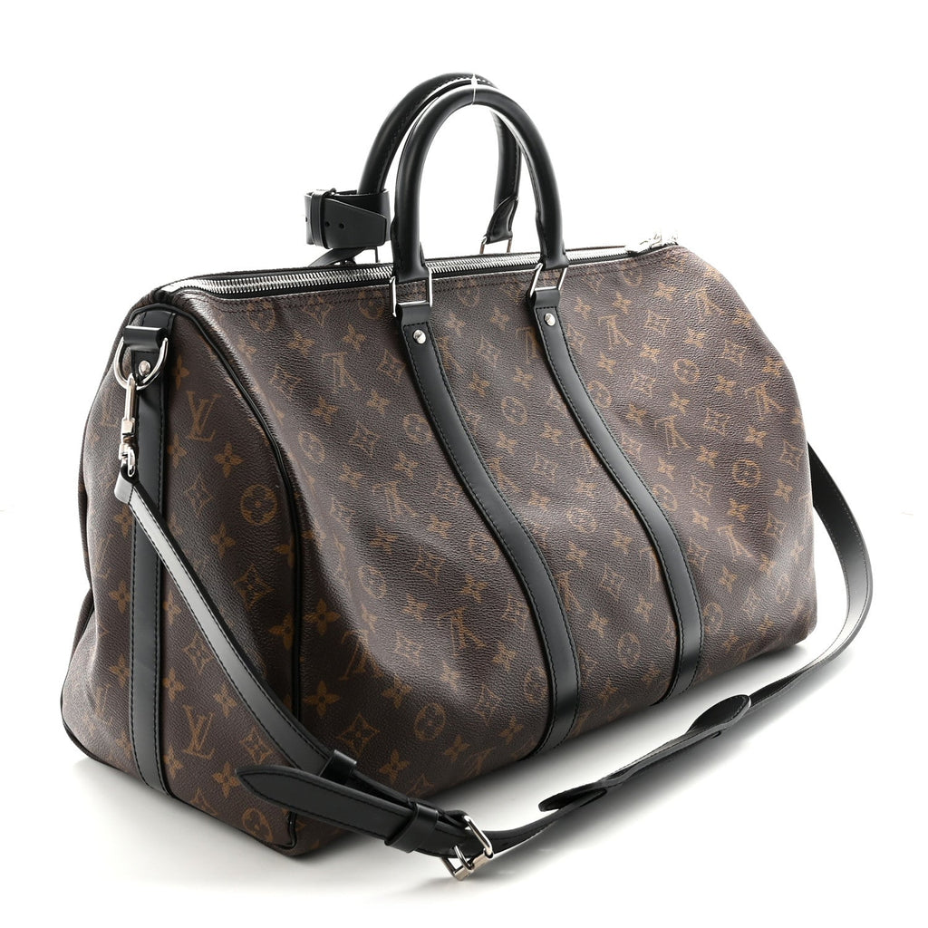 Monogram Macassar Keepall Bandouliere 45