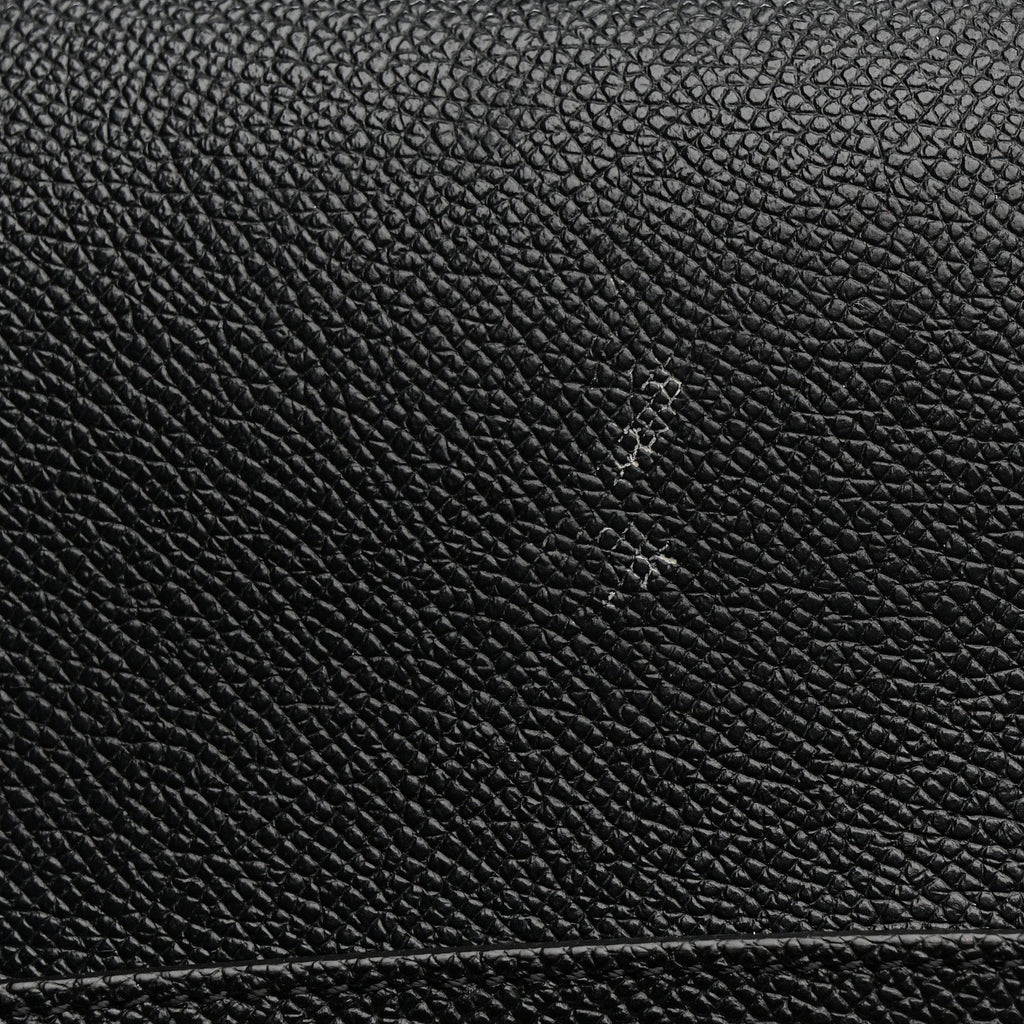 Baby Grained Calfskin Mini Belt Bag Black