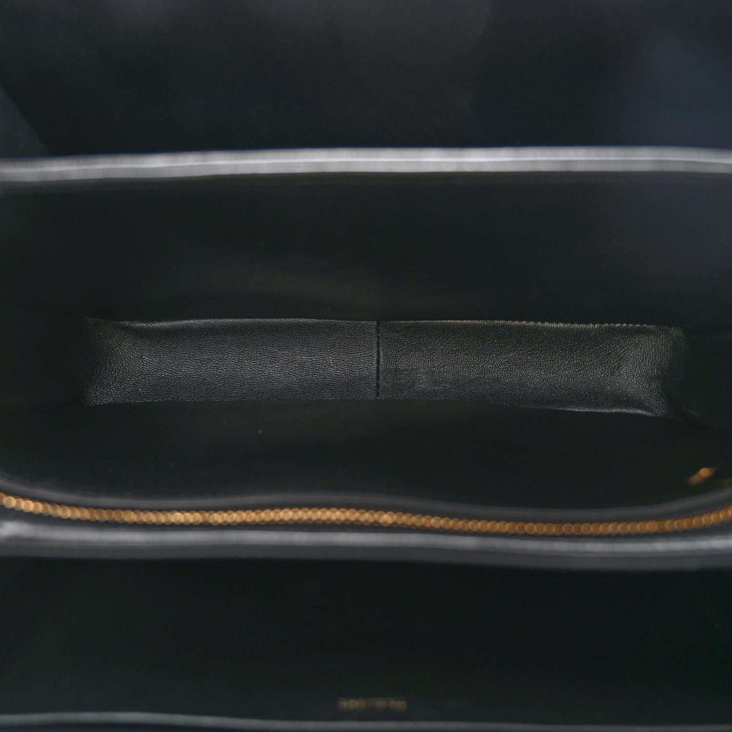 Shiny Calfskin Medium Triomphe Black
